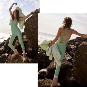 FREE PEOPLE NWT Free Throw One Piece *Sage Brush S